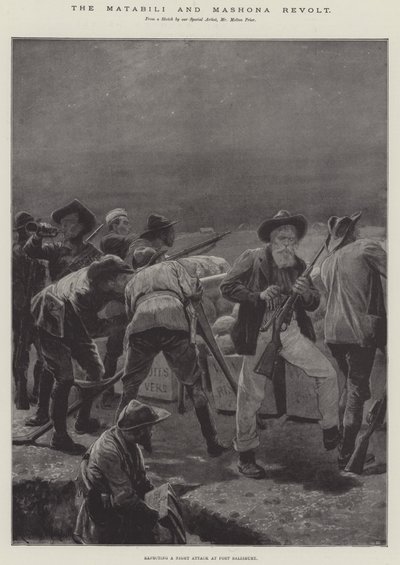 La revuelta de Matabili y Mashona de Richard Caton Woodville junior